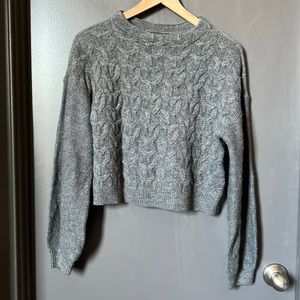 Banana Republic cropped knitted sweater